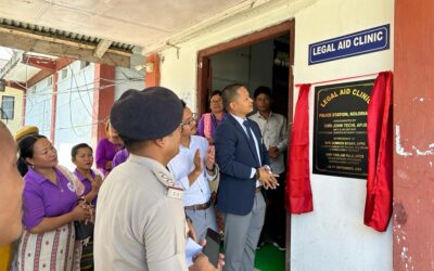 Legal Aid Clinic Inaugurated at Police Station, Koloriang, Kurung Kumey District